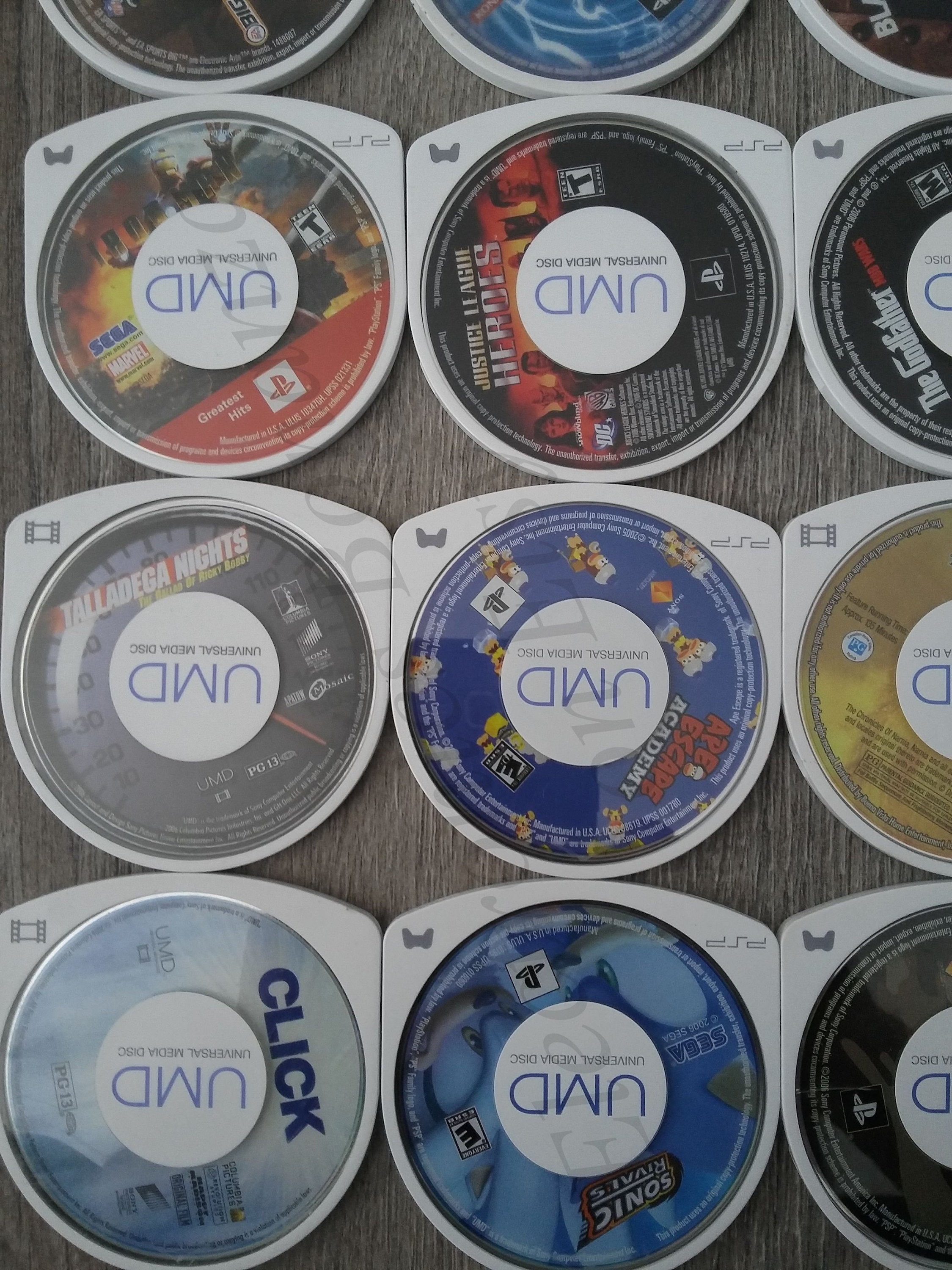 Sony Playstation PSP Games and Movies - Etsy