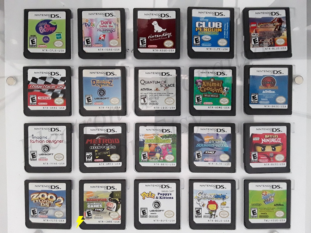Authentic Nintendo DS Games for DS / Dslite / Dsi / 3DS XL and 2DS