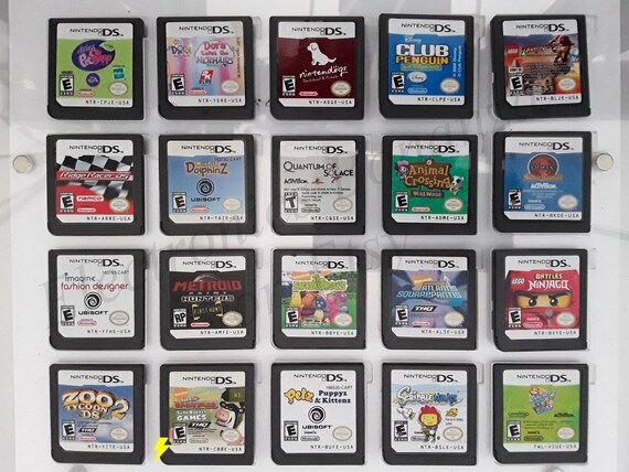 Authentic Nintendo DS Games for DS / Dslite / Dsi / 3DS XL and 2DS
