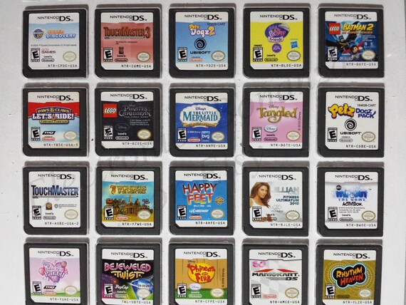 Authentic Nintendo DS Games for DS / Dslite / Dsi / 3DS XL and 2DS