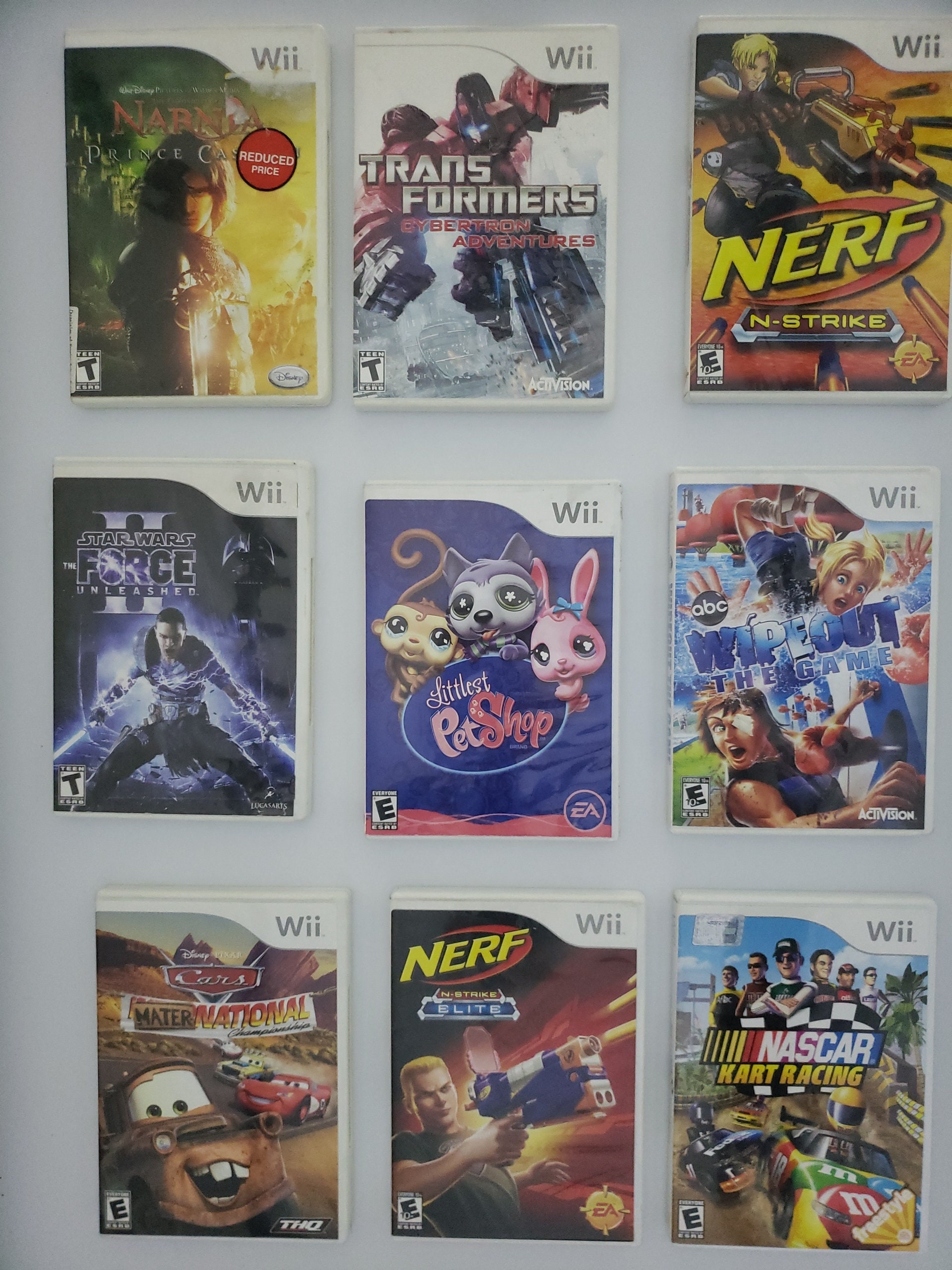 Authentic Nintendo Wii Games - Etsy