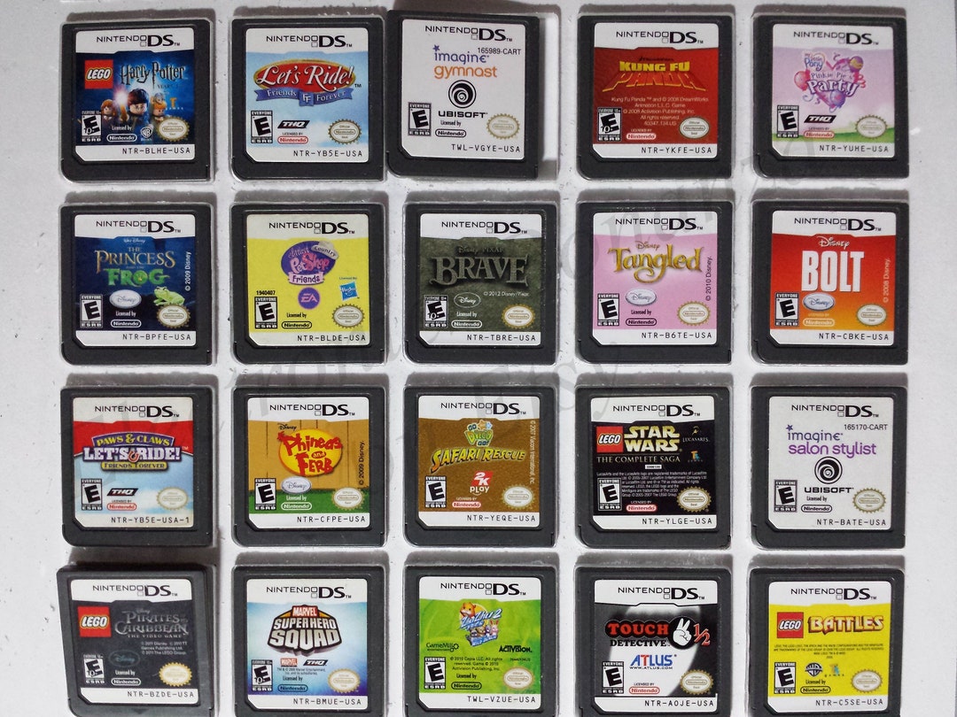 Authentic Nintendo DS Games for DS / Dslite / Dsi / 3DS XL and 2DS