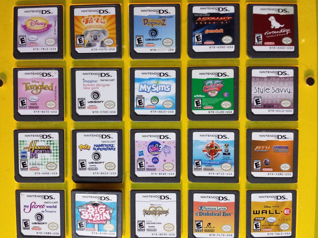Authentic Nintendo DS Games for DS / Dslite / Dsi / 3DS XL and 2DS Etsy