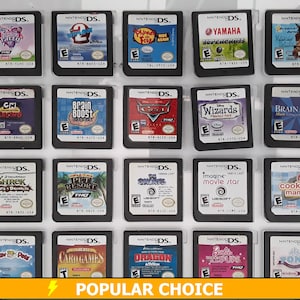 Authentic Nintendo DS Games for DS / DSLite / DSi / 3DS XL and 2DS