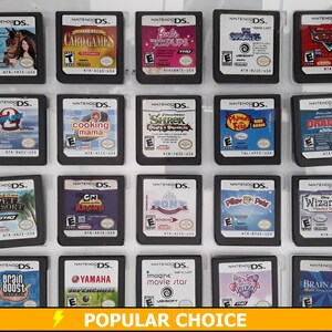 Jogos Nintendo DS autênticos para DS / DSLite / DSi / 3DS XL e 2DS