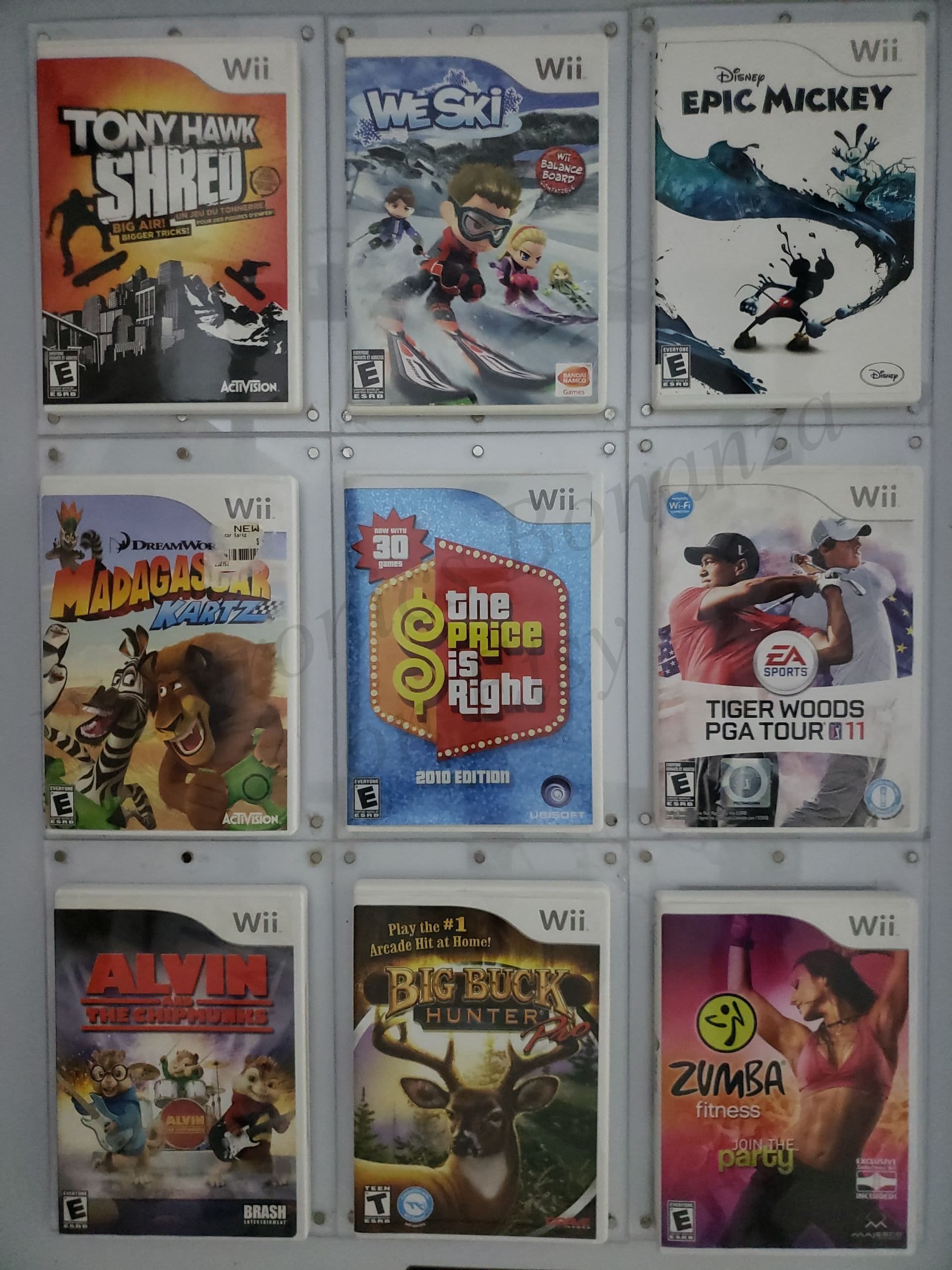 Authentic Nintendo Wii Games - Etsy