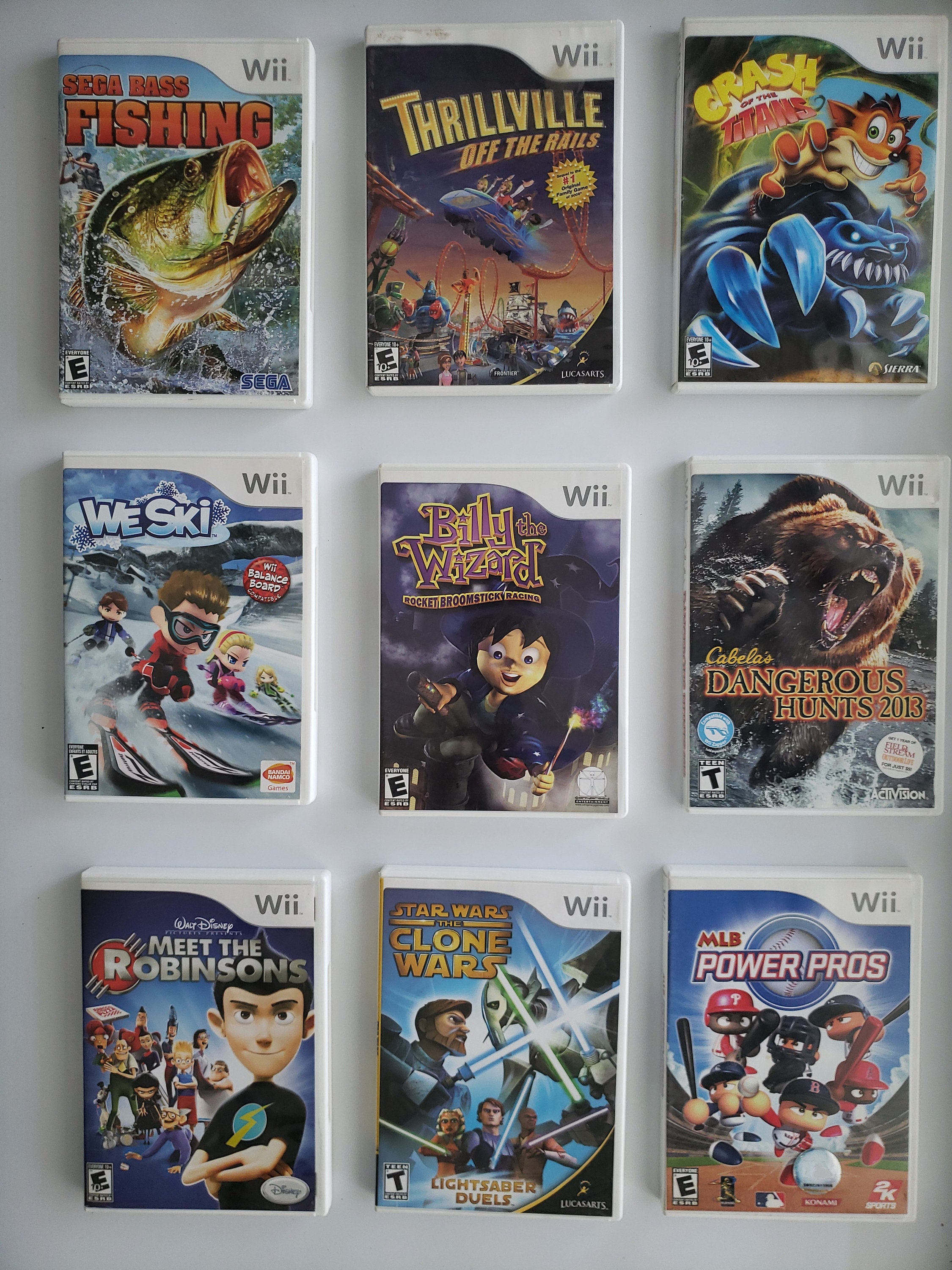 Authentic Nintendo Wii Games - Etsy