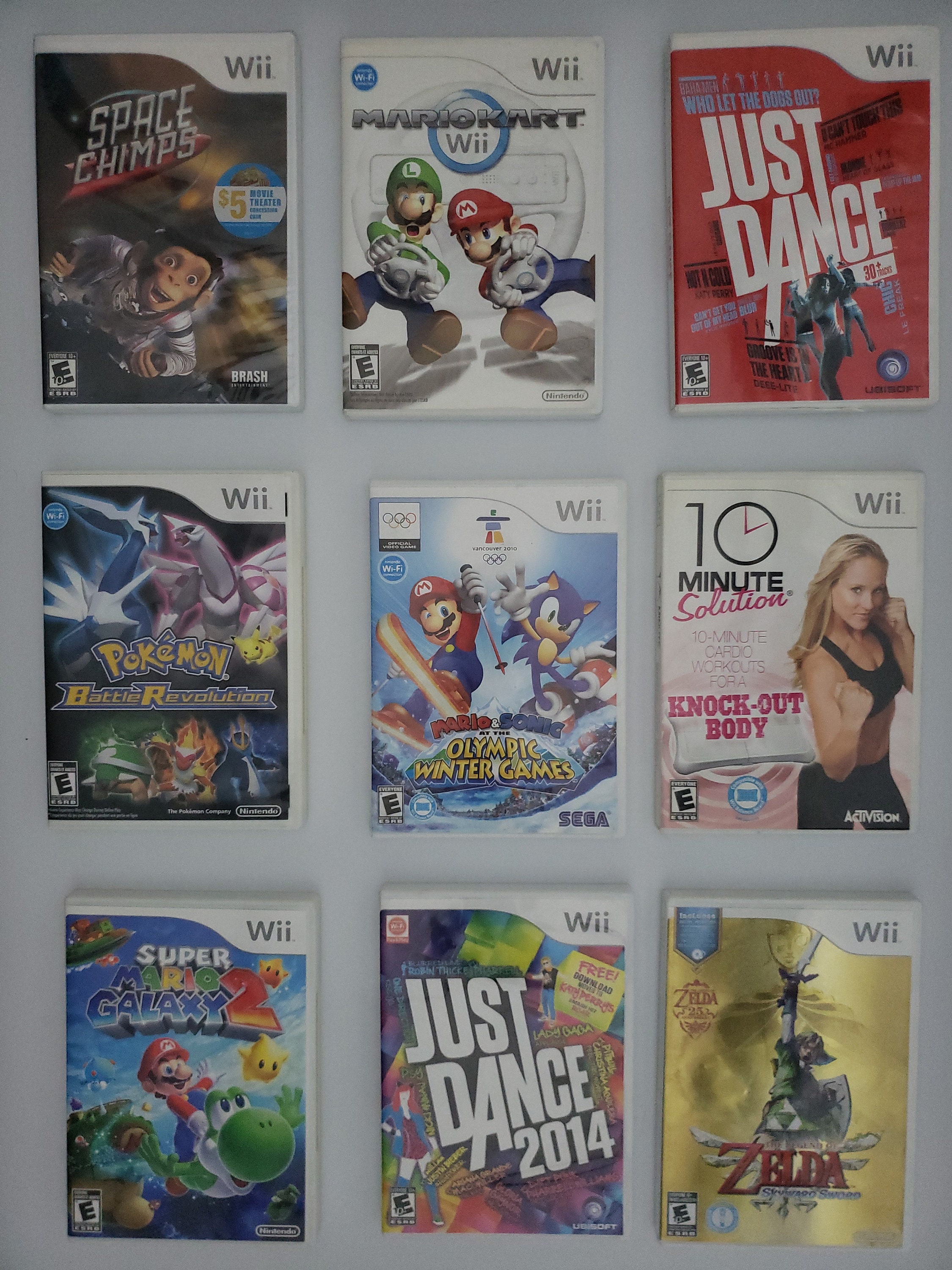 Authentic Nintendo Wii Games - Etsy UK
