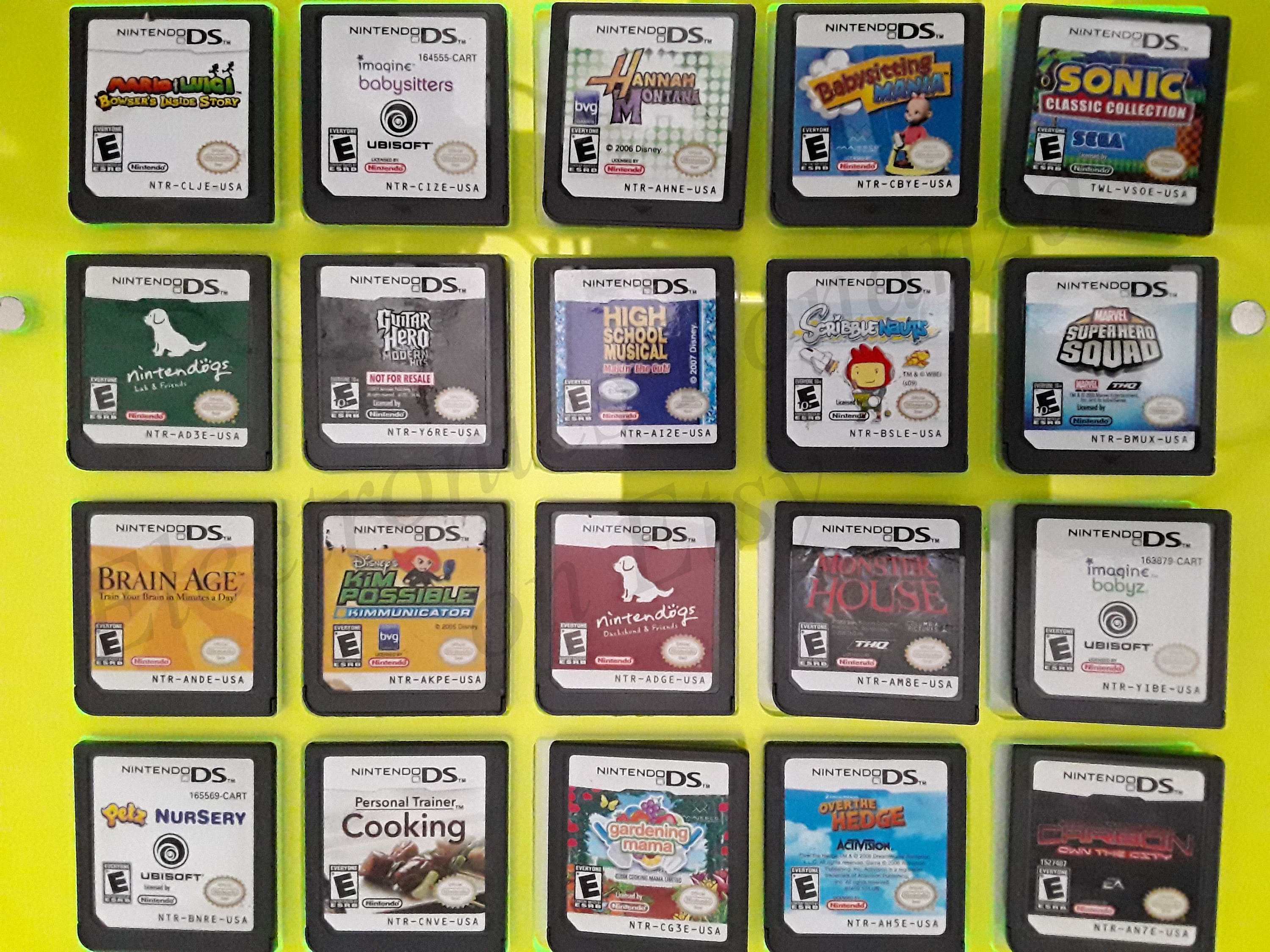 Authentic Nintendo DS Games for DS / Dslite / Dsi / 3DS XL and 2DS
