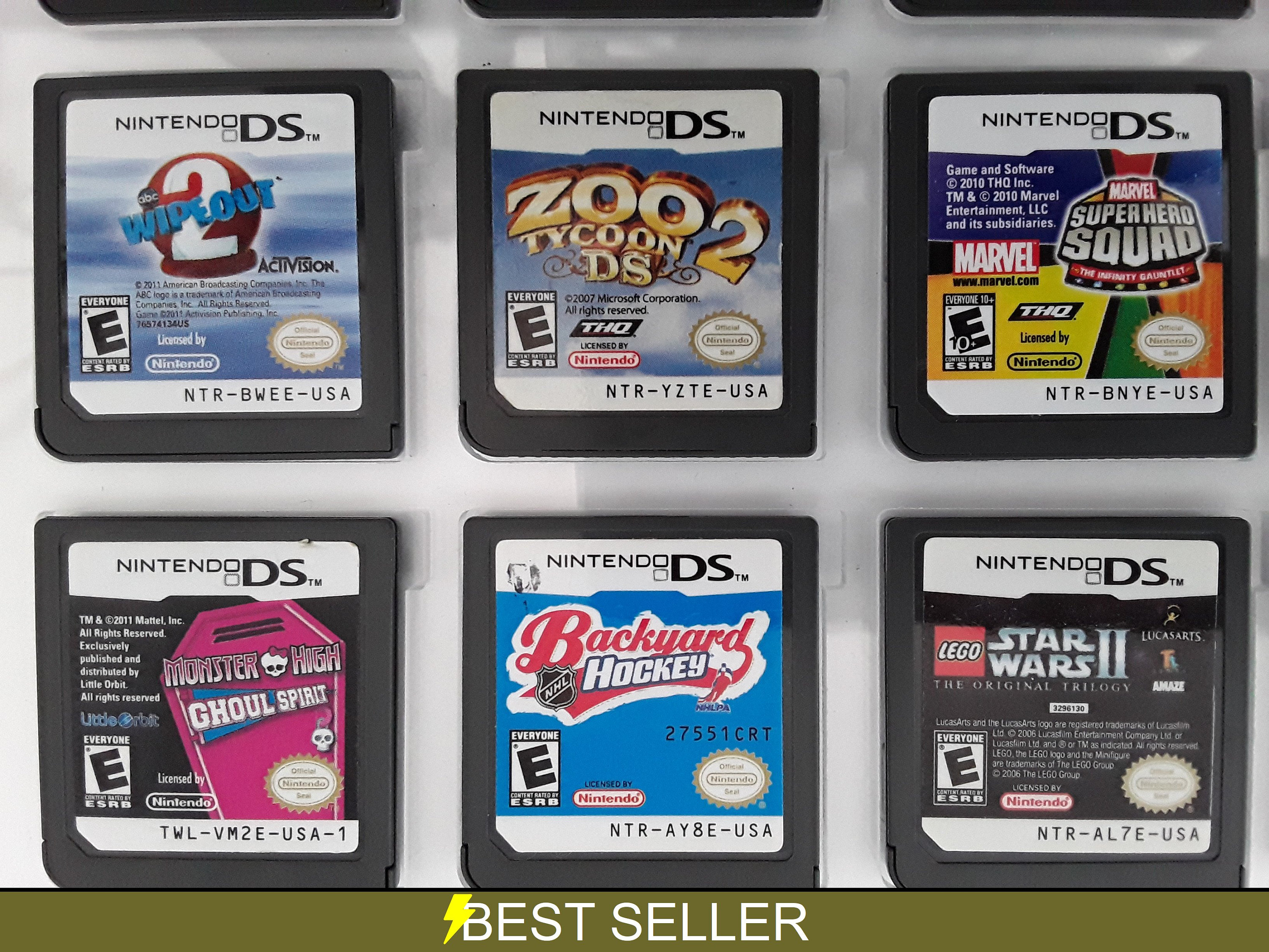 Authentic Nintendo DS Games for DS / Dslite / Dsi / 3DS XL and 2DS