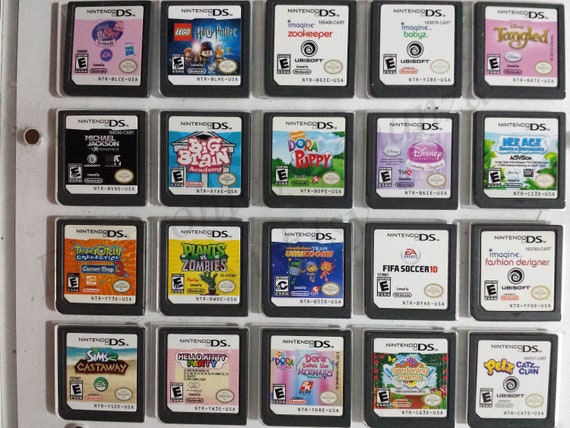 Authentic Nintendo DS Games for DS / Dslite / Dsi / 3DS XL and 2DS Authentic Nintendo DS Games for DS / Dslite / Dsi / 3DS XL and 2DS