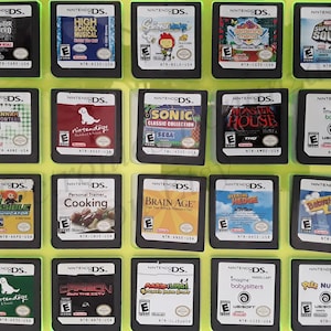 Authentic Nintendo DS Games for DS / DSLite / DSi / 3DS XL and 2DS