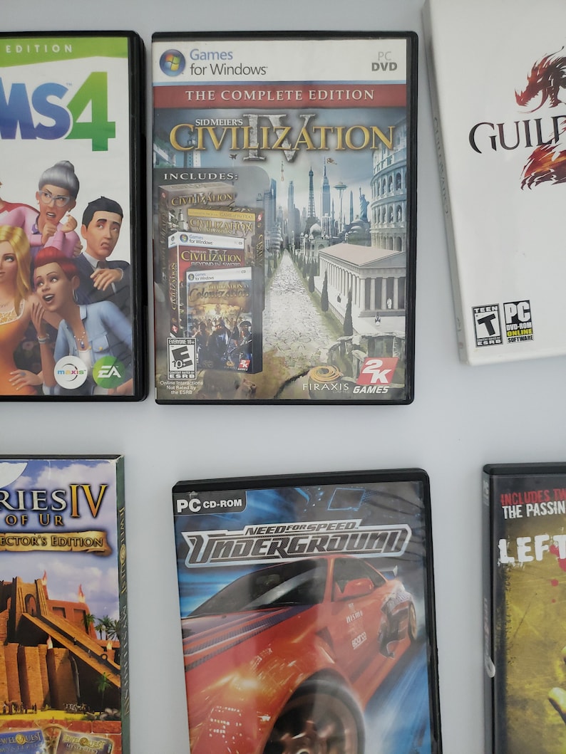 Authentic PC Games - Etsy