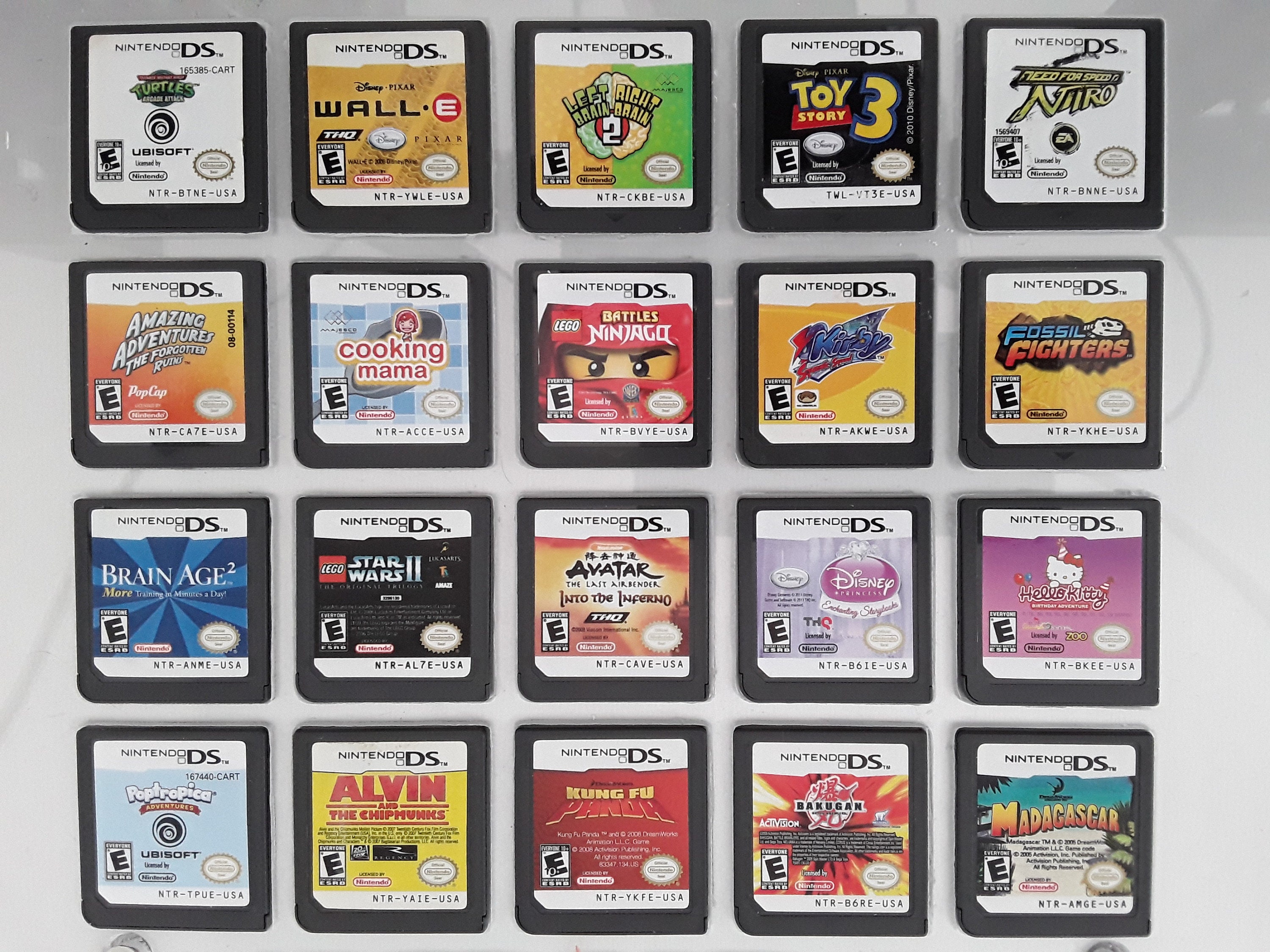 Authentic Nintendo DS Games for DS / Dslite / Dsi / 3DS XL and 2DS -   Israel