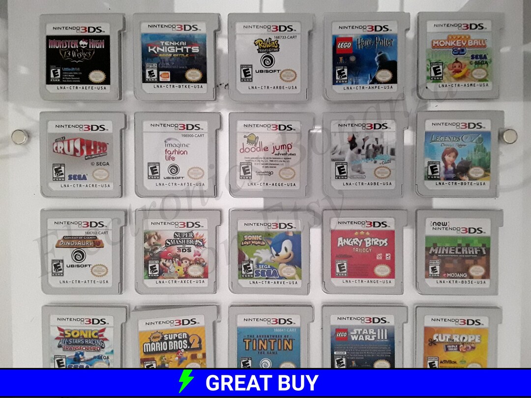 Authentic Nintendo 3DS Games - Etsy
