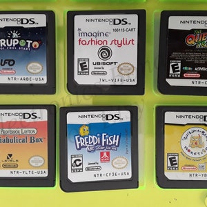 Authentic Nintendo DS Games for DS / Dslite / Dsi / 3DS XL and 2DS - Etsy