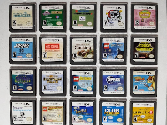 Authentic Nintendo DS Games for DS / Dslite / Dsi / 3DS XL and 2DS