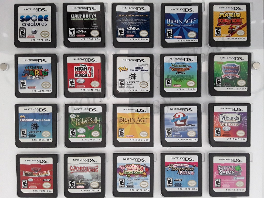 Checklist Cars - Nintendo DS Games