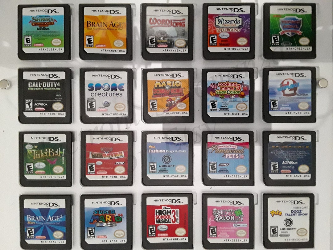 Authentic Nintendo DS Games for DS Dslite Dsi 3DS XL and 2DS