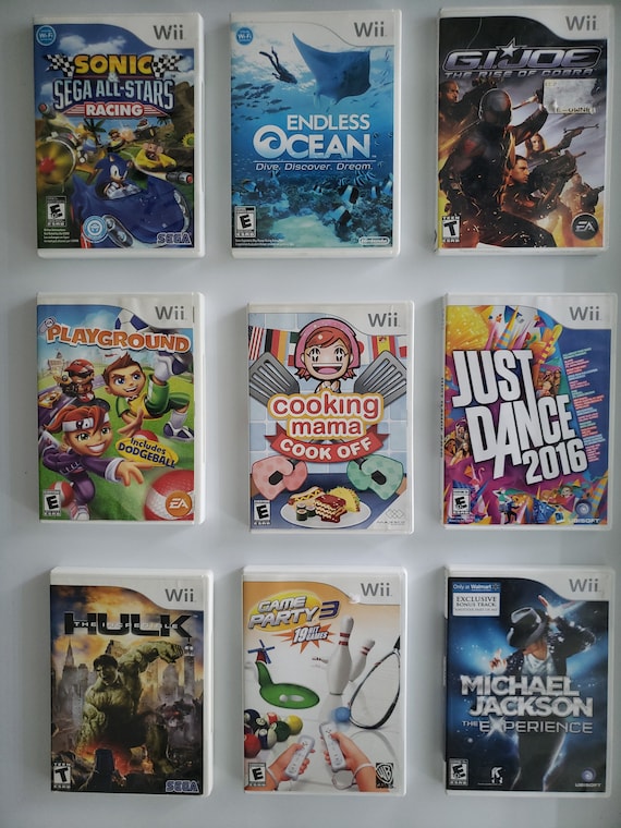 Authentic Nintendo Wii Games - Etsy