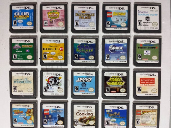 Authentic Nintendo DS Games for DS / Dslite / Dsi / 3DS XL and 2DS