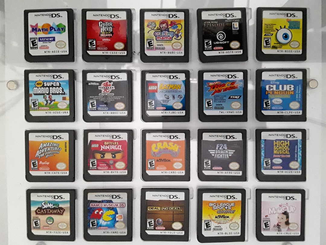 Authentic Nintendo DS Games for DS / Dslite / Dsi / 3DS XL and 2DS