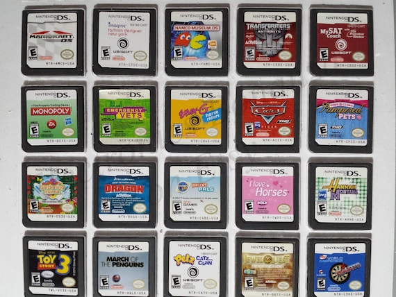 Authentic Nintendo DS Games for DS / Dslite / Dsi / 3DS XL and