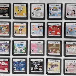 Authentic Nintendo DS Games for DS / DSLite / DSi / 3DS XL and 2DS