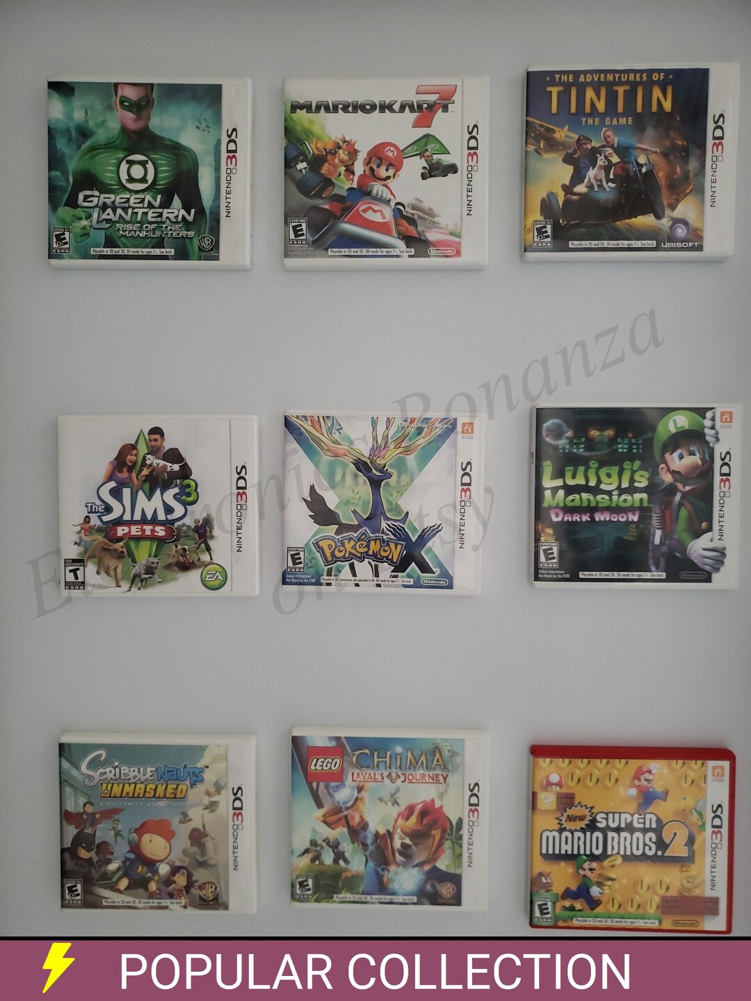 Authentic Nintendo 3DS Games - Etsy