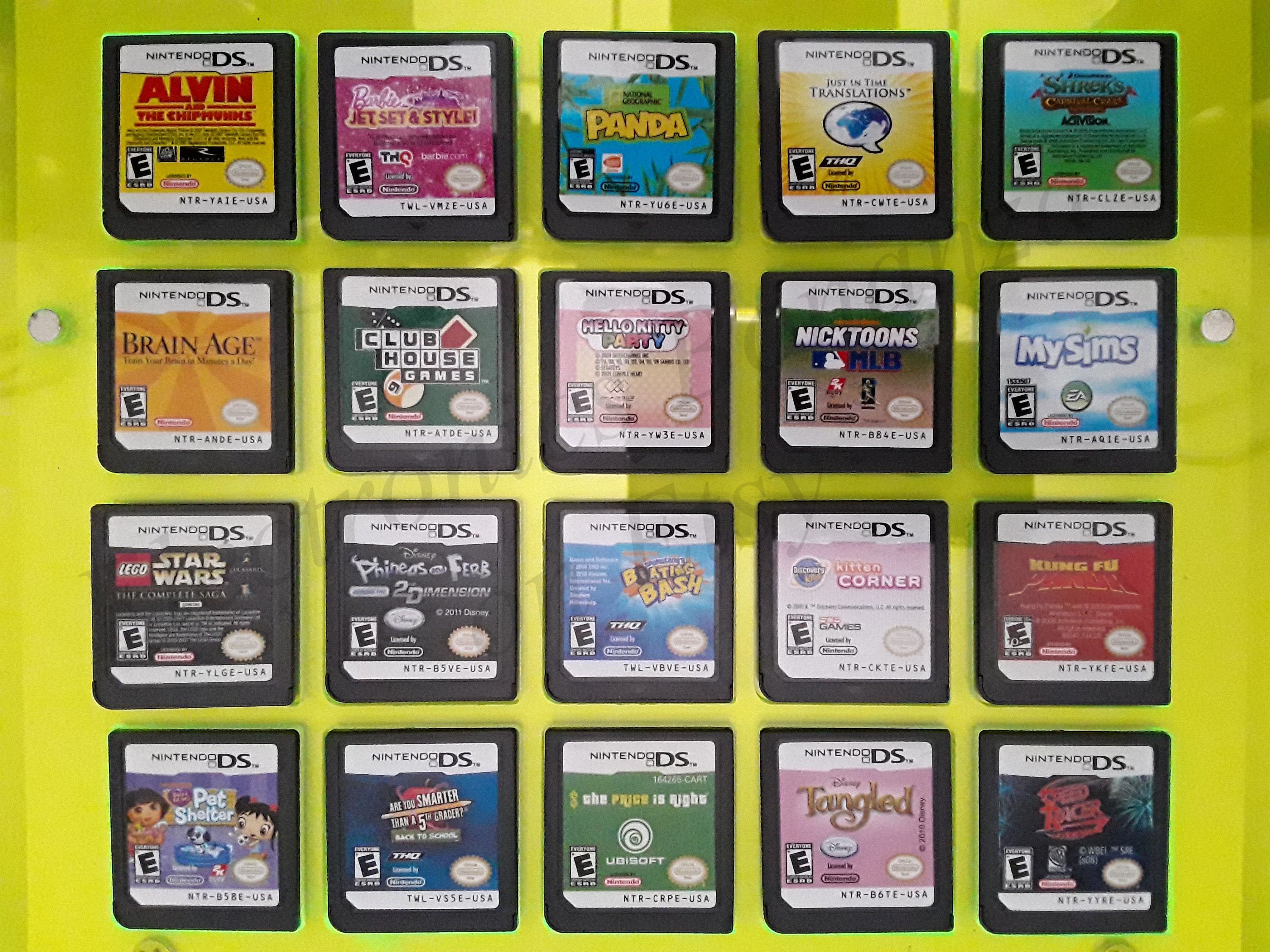 Authentic Nintendo DS Games for DS / Dslite / Dsi / 3DS XL and 2DS