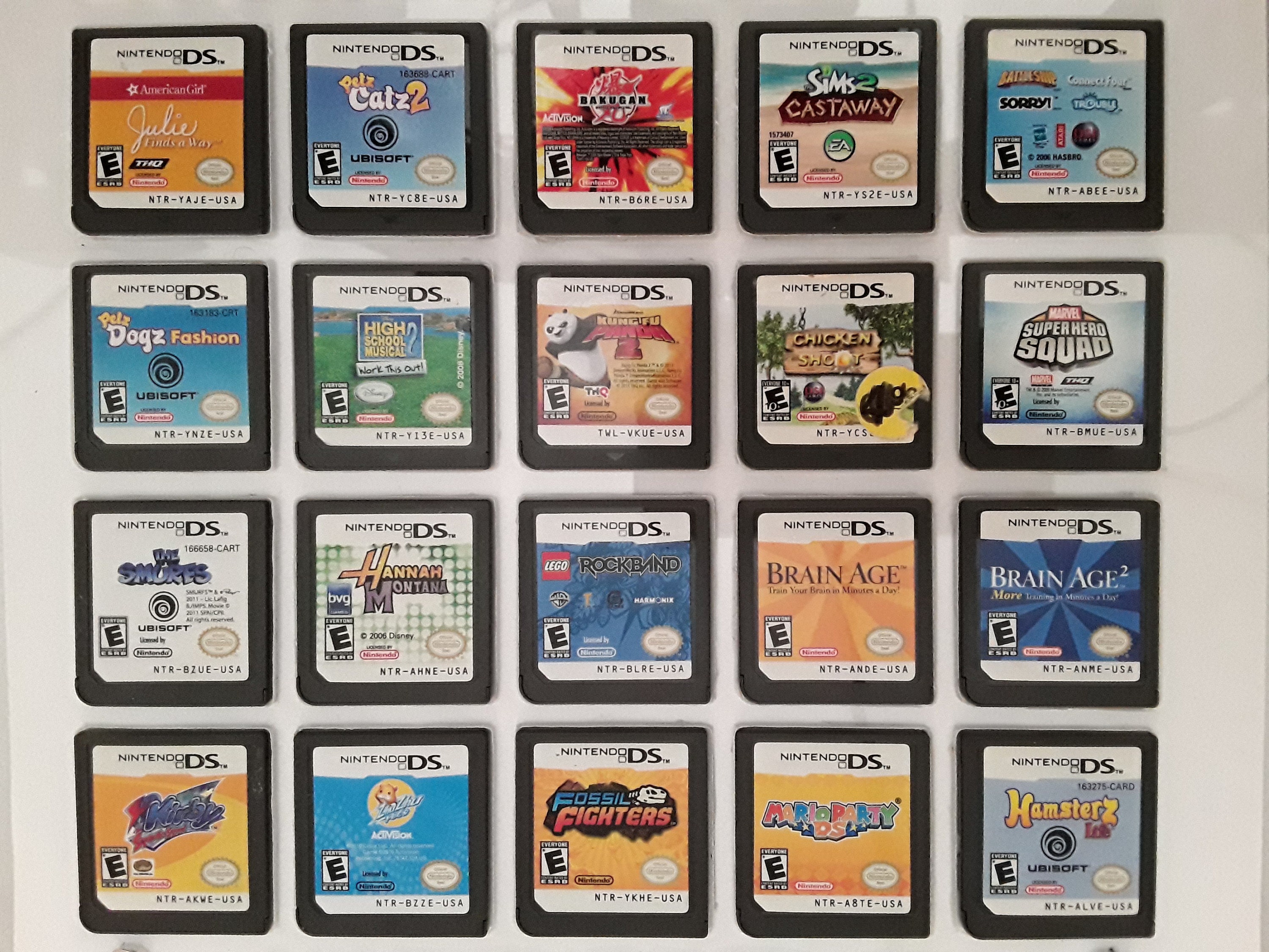 Authentic Nintendo DS Games for DS / Dslite / Dsi / 3DS XL and - Etsy