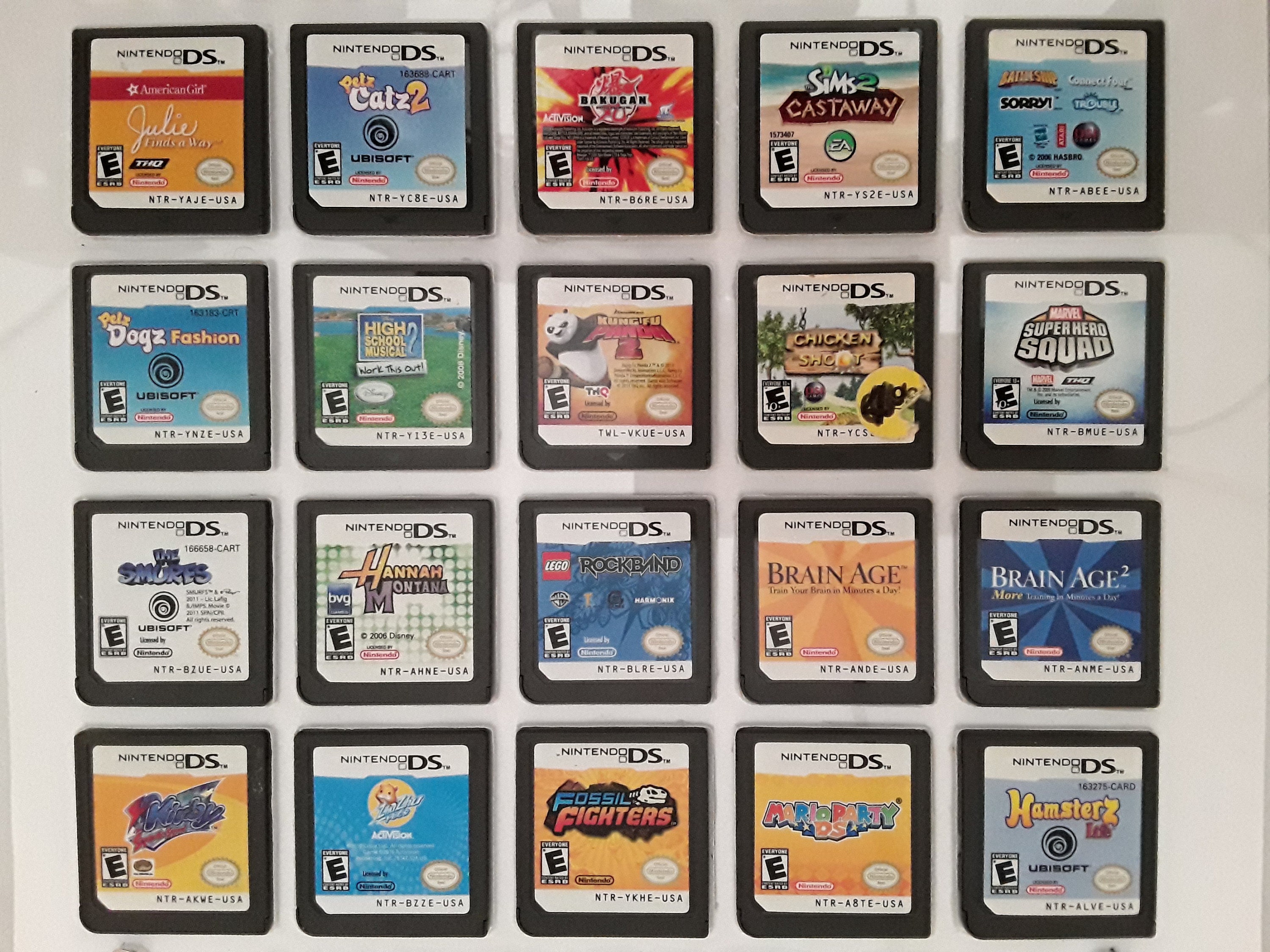 Authentic Nintendo Games for DS / / Dsi / 3DS XL and - Etsy