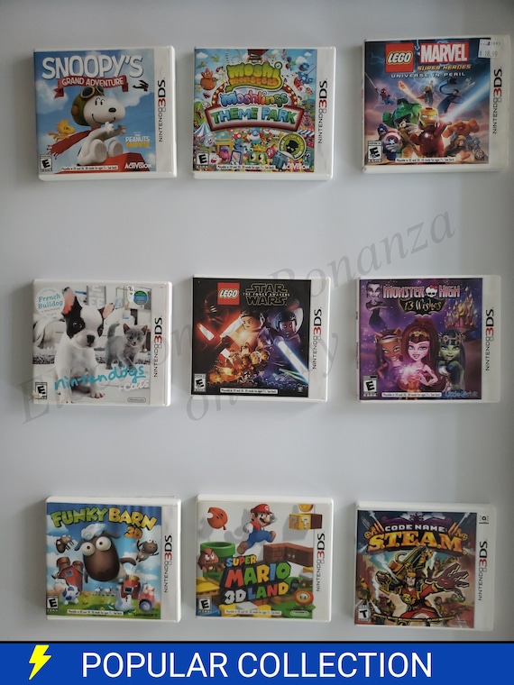 Authentic Nintendo 3DS Games - Etsy