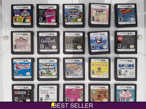 Authentic Nintendo DS Games for DS / Dslite / Dsi / 3DS XL and 2DS