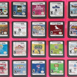Authentic Nintendo DS Games for DS / DSLite / DSi / 3DS XL and 2DS