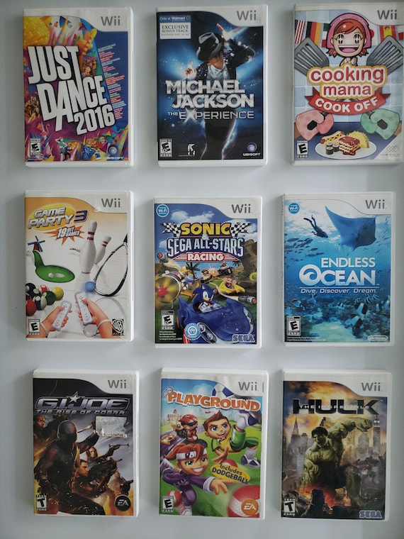Authentic Nintendo Wii Games - Etsy Authentic Nintendo Wii Games - Etsy