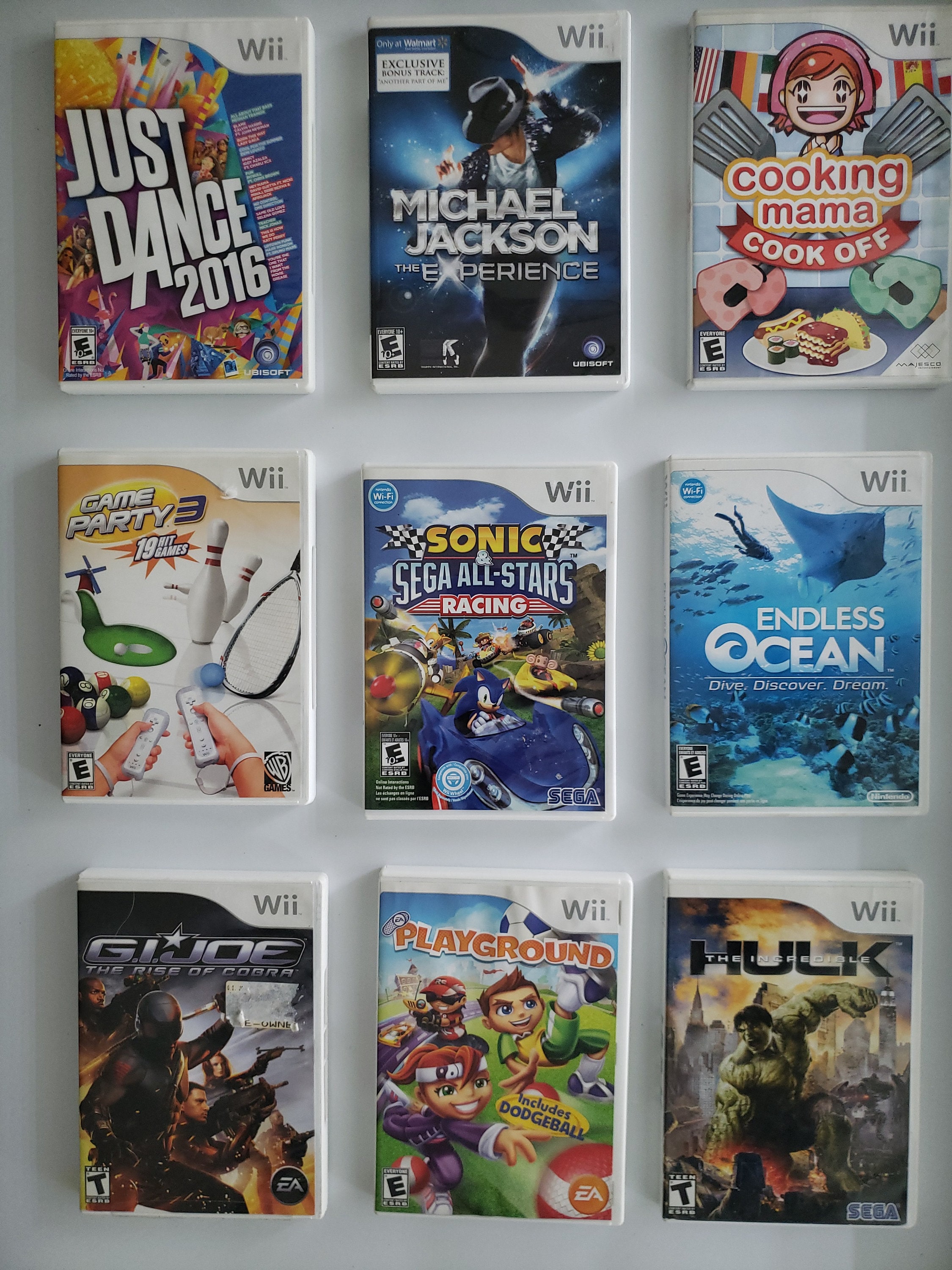 Authentic Nintendo Wii Games - Etsy