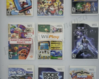 Authentic Nintendo Wii Games - Etsy