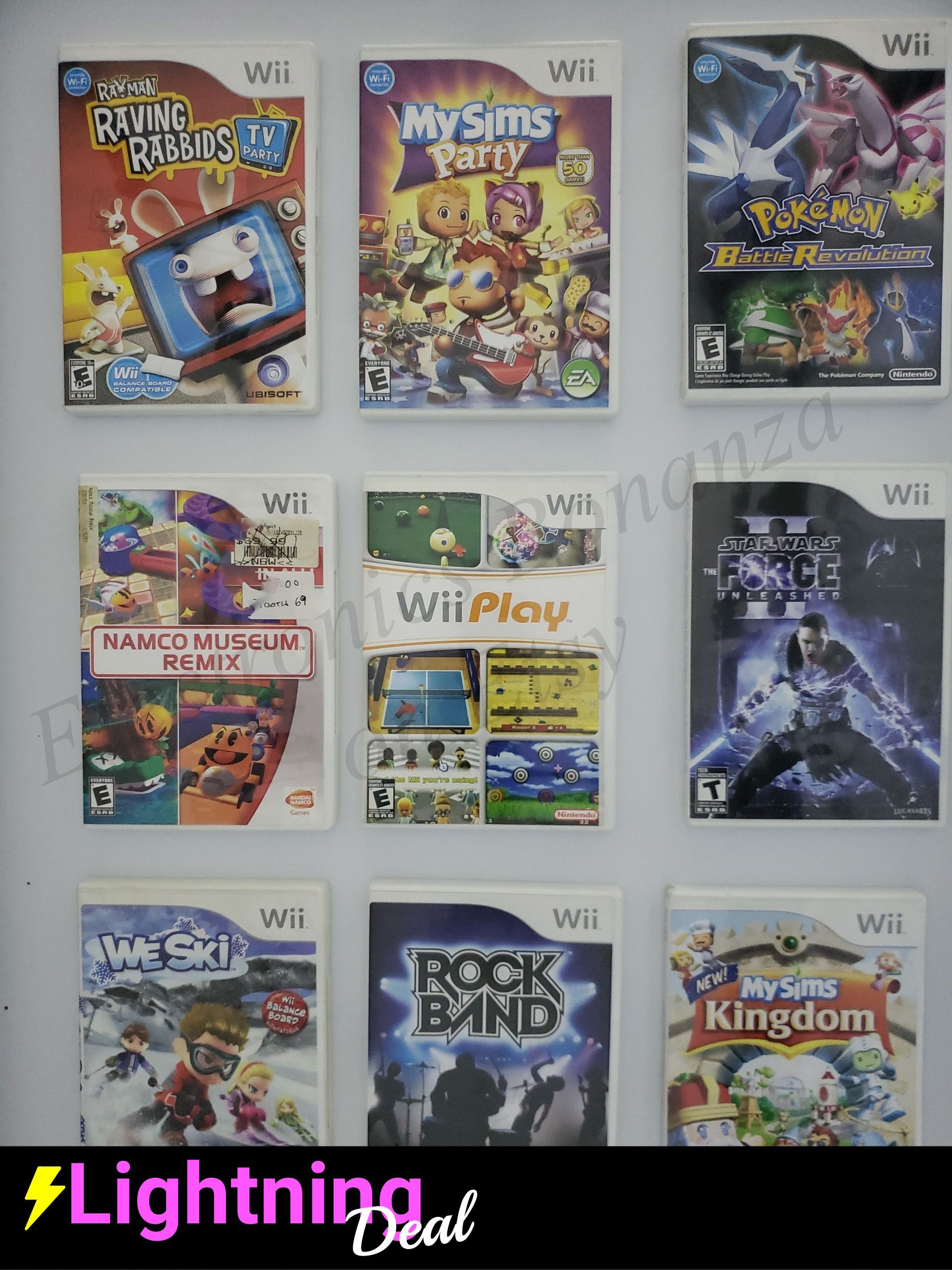 Authentic Nintendo Wii Games - Etsy