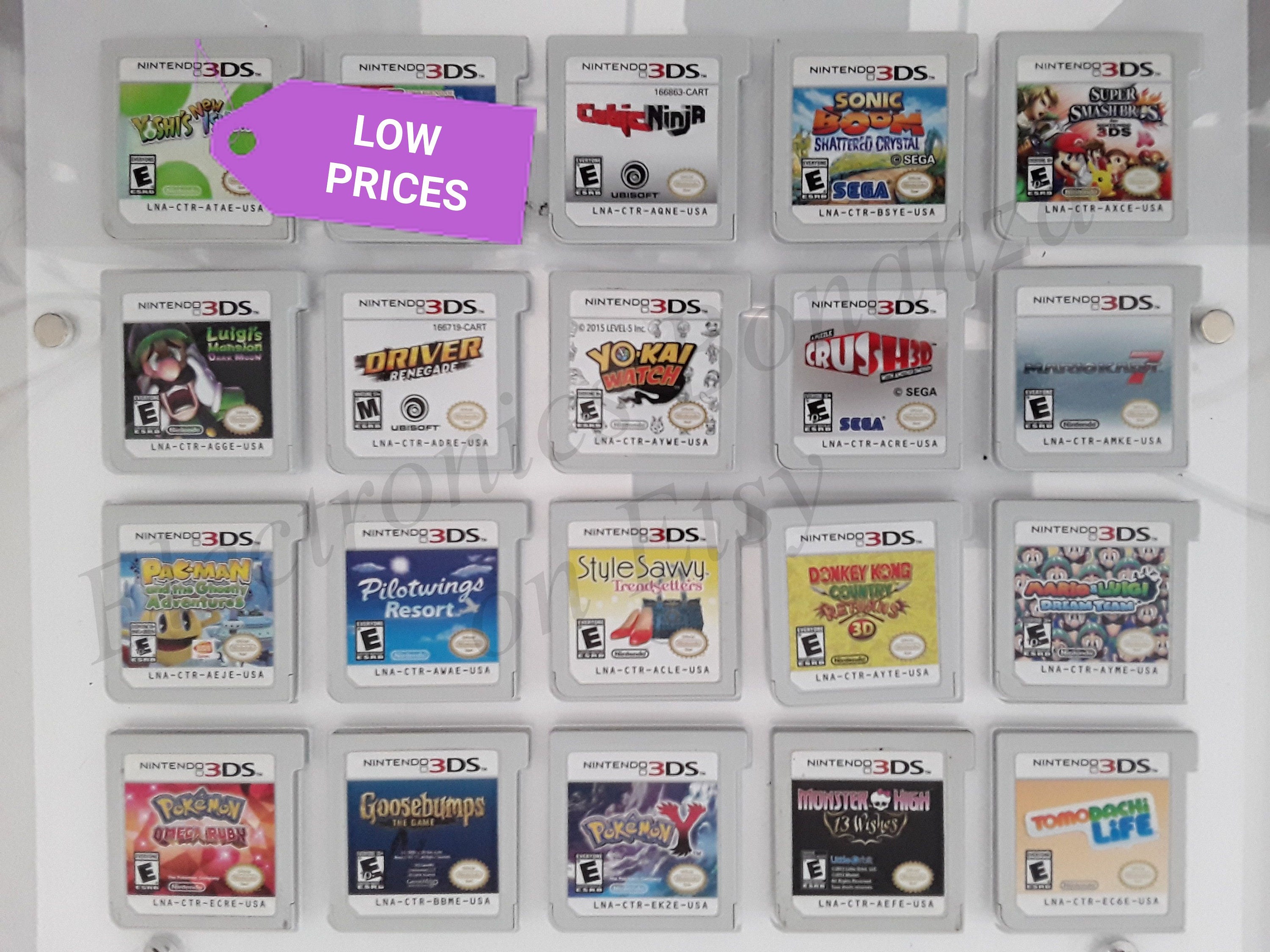 Authentic Nintendo 3DS Games - Etsy