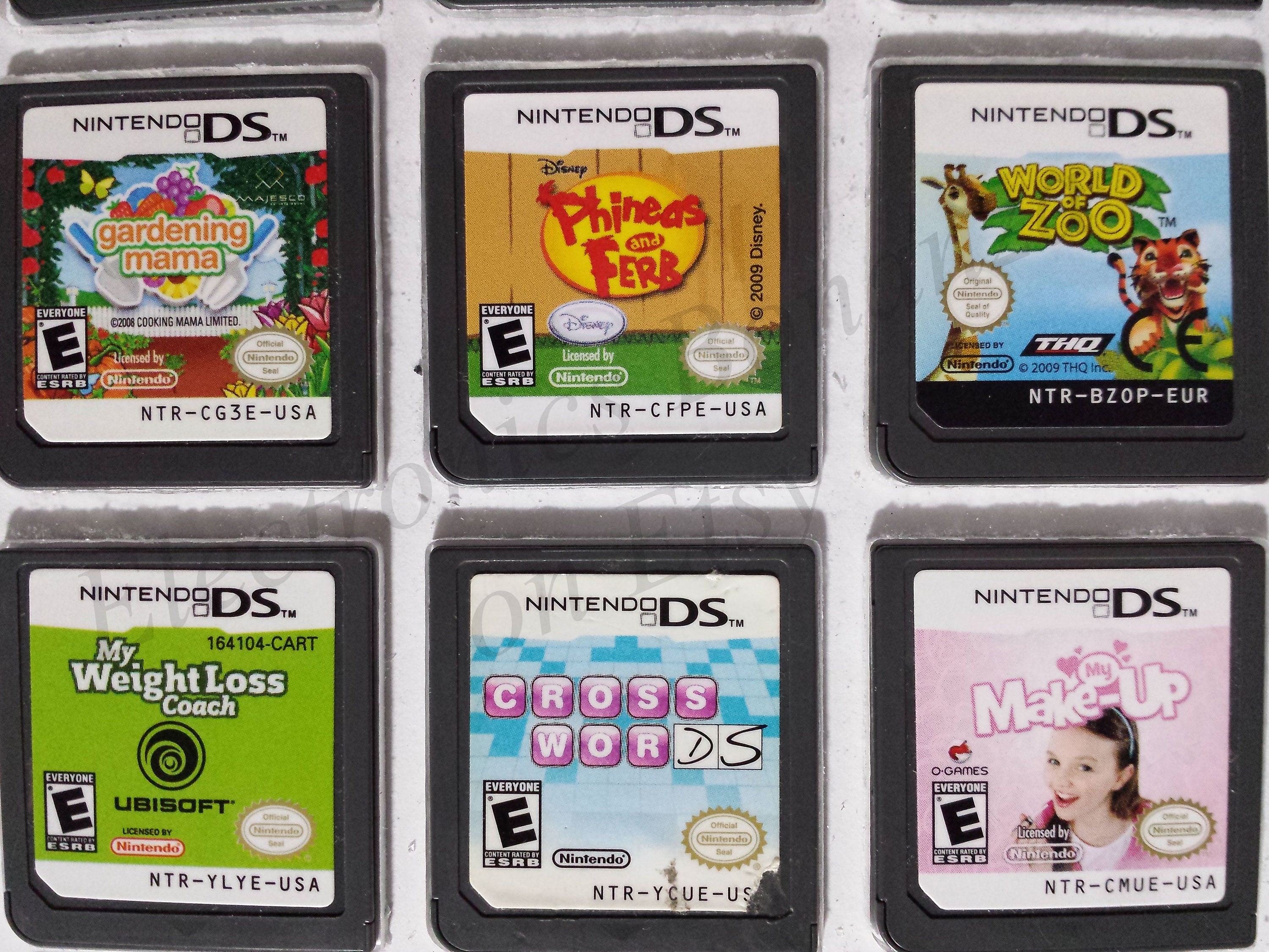 Authentic Nintendo DS Games for DS / Dslite / Dsi / 3DS XL and 