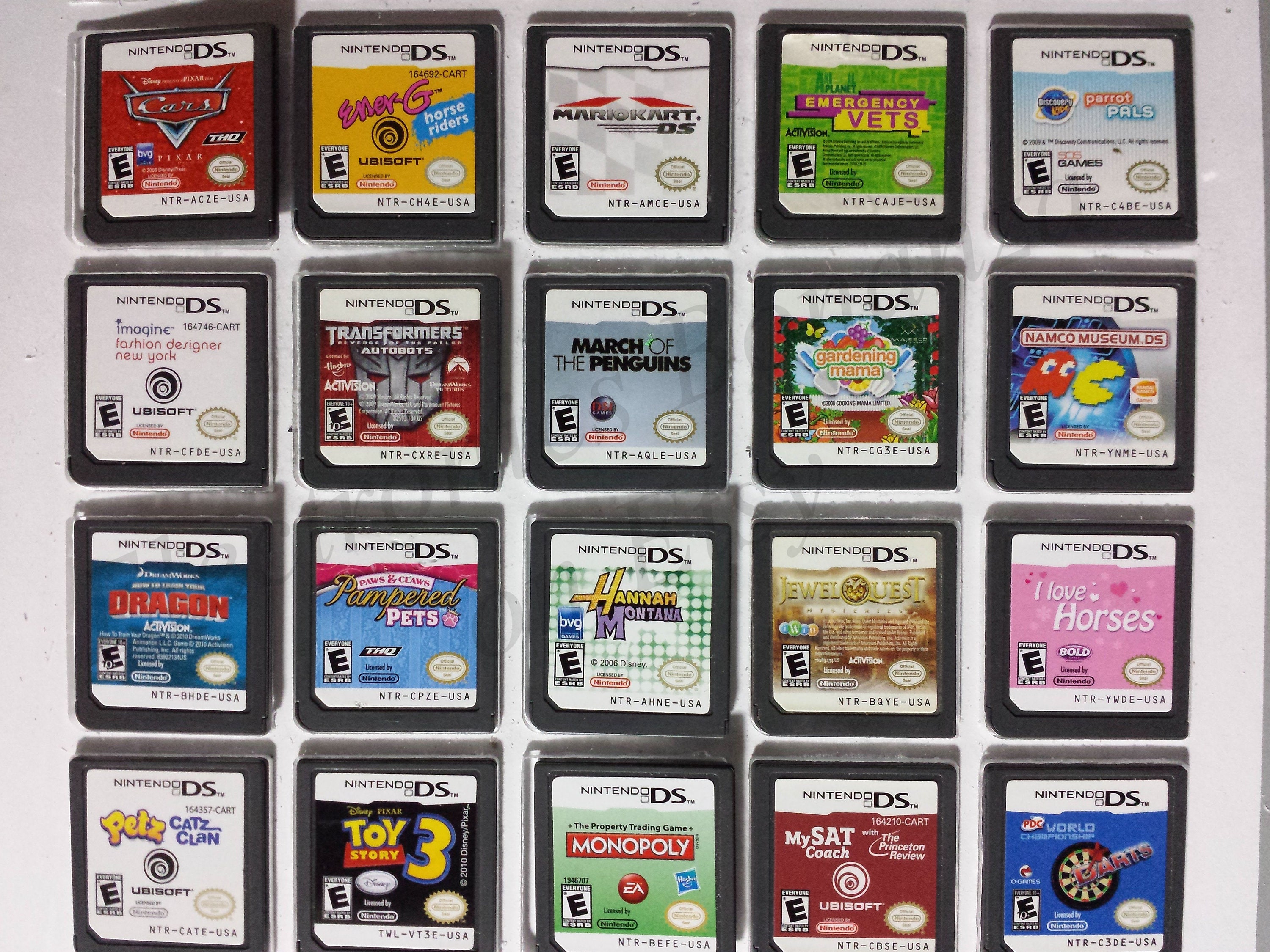 Authentic Nintendo Games for DS / / Dsi / 3DS XL and - Etsy