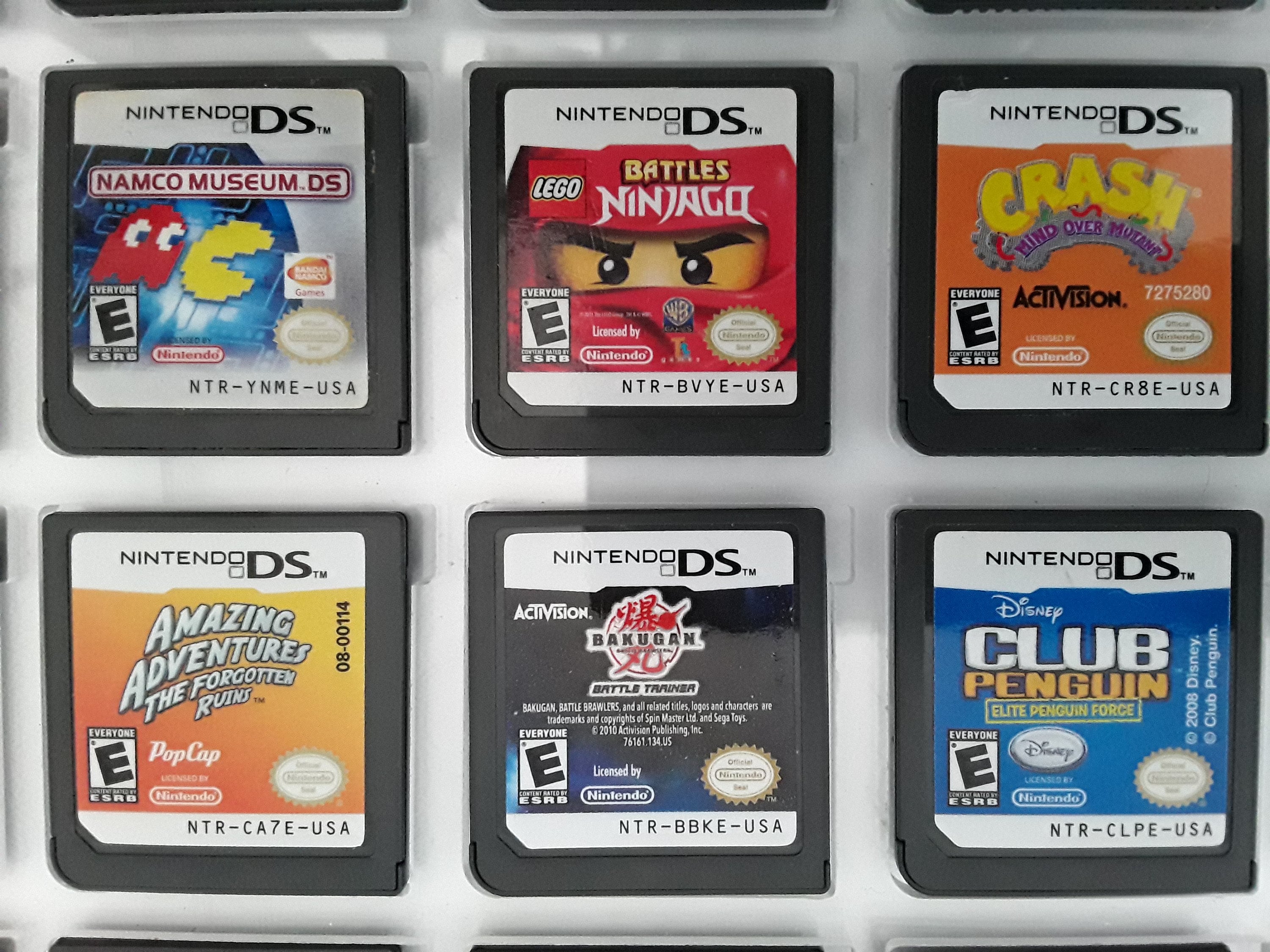伊*5様 Nintendo DSシリーズ 3台セット ゲームカード付き Authentic Nintendo DS Games for DS / Dslite / Dsi / 3DS XL and 2DS