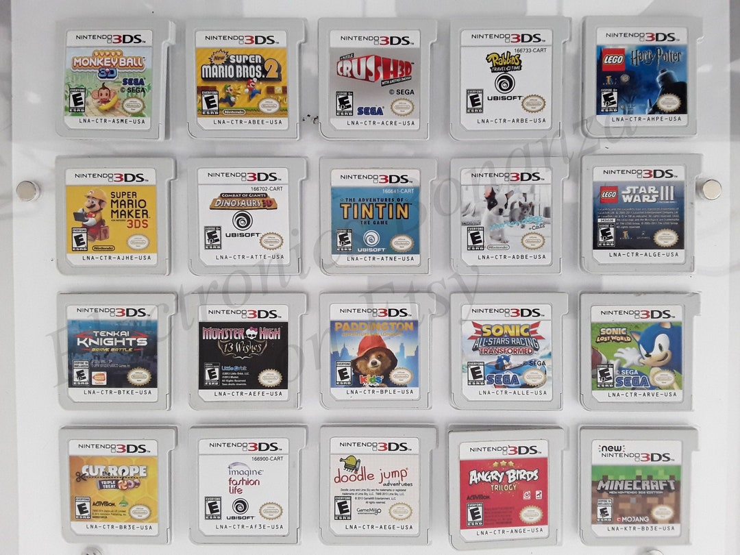 Authentic Nintendo DS Games for DS / Dslite / Dsi / 3DS XL and 2DS