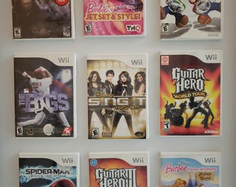 Authentic Wii Games - Etsy