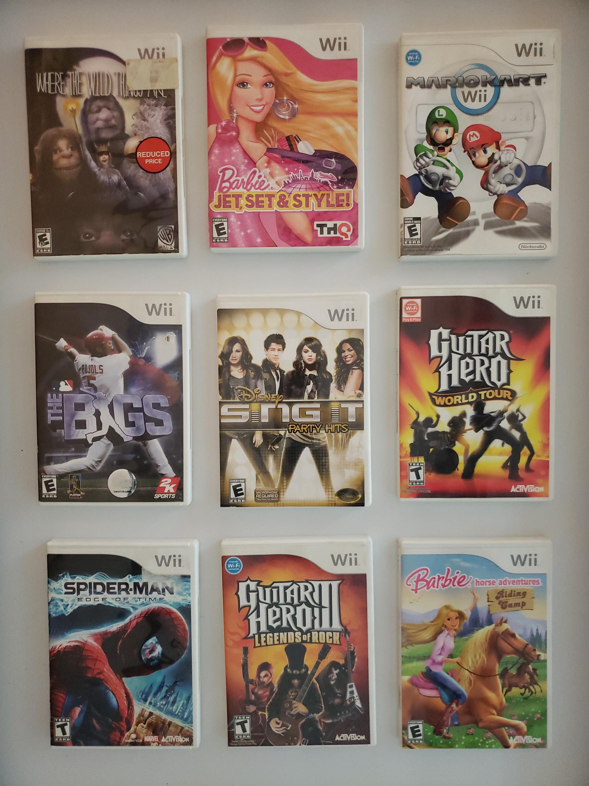 Authentic Wii Games - Etsy