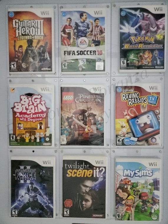 Authentic Nintendo Wii Games - Etsy
