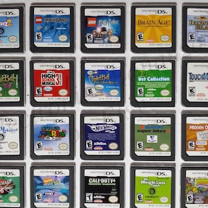 Authentic Nintendo DS Games for DS / DSLite / DSi / 3DS XL and 2DS