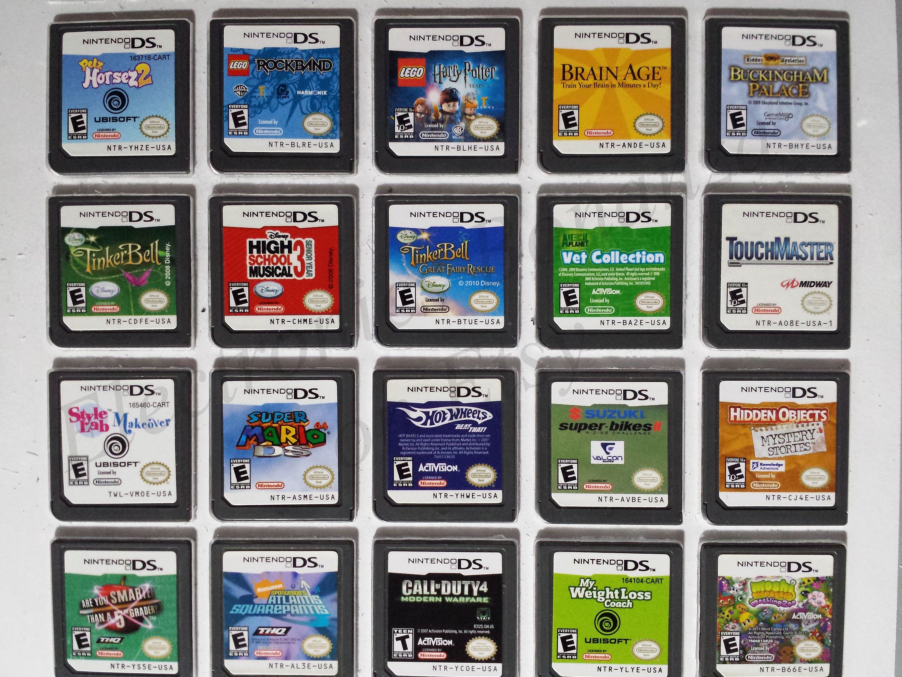 Authentic Nintendo DS Games for DS / Dslite / Dsi / 3DS XL and 2DS