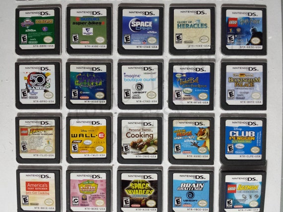 Authentic Nintendo DS Games for DS / Dslite / Dsi / 3DS XL and 2DS